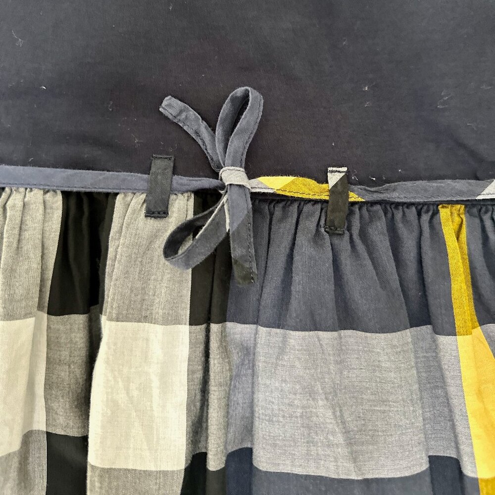 Burberry Navy Check Dress Kids - Picture 5 of 5